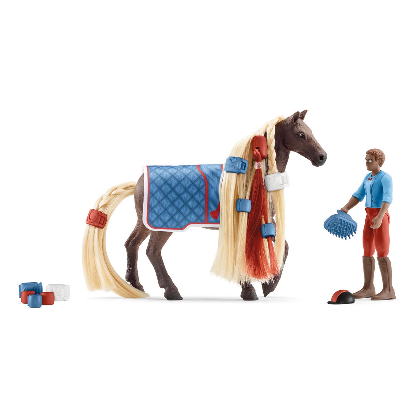Schleich Horse Club Starterset Leo Rocky 42586