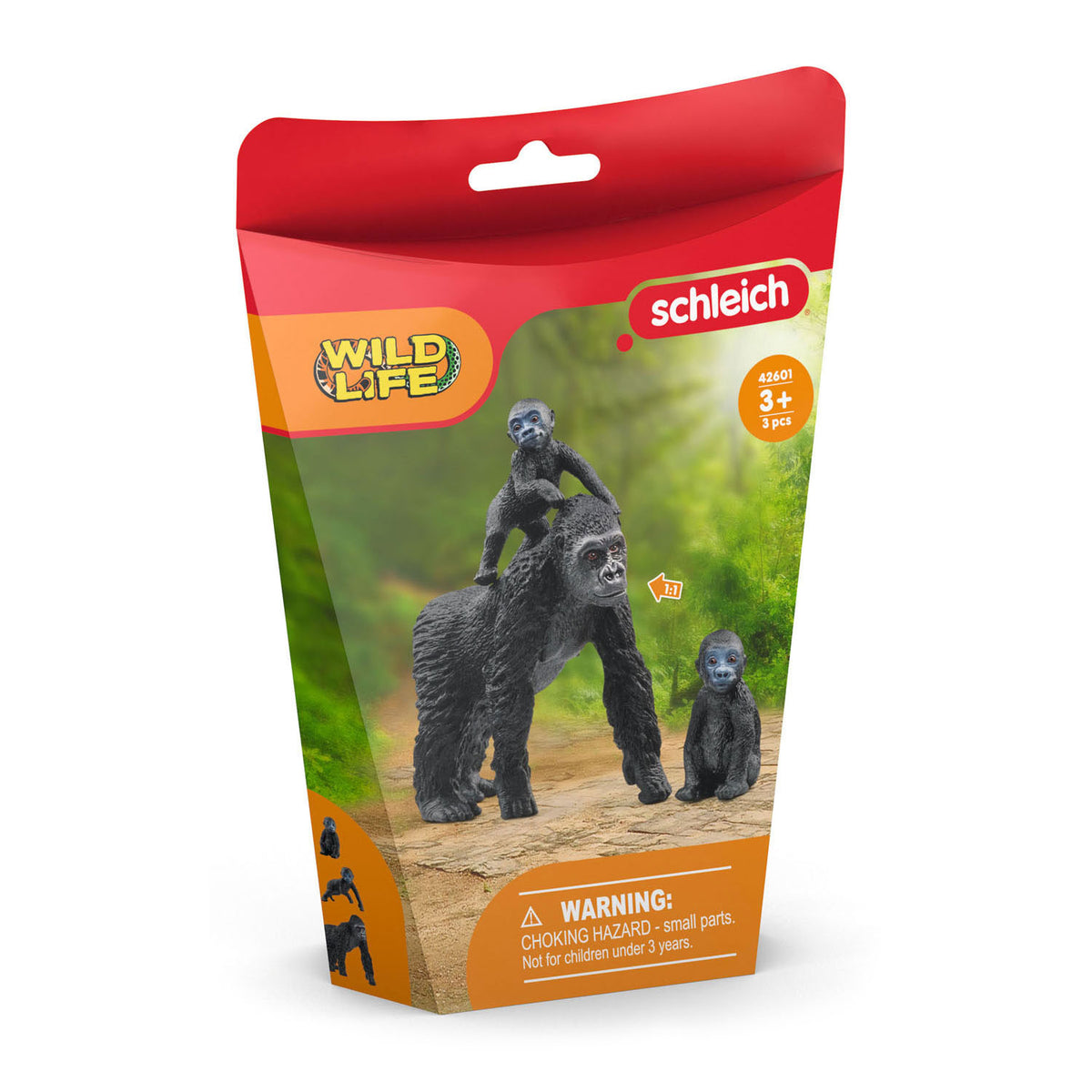 Schlich Wildlife Gorillafamilie 42601