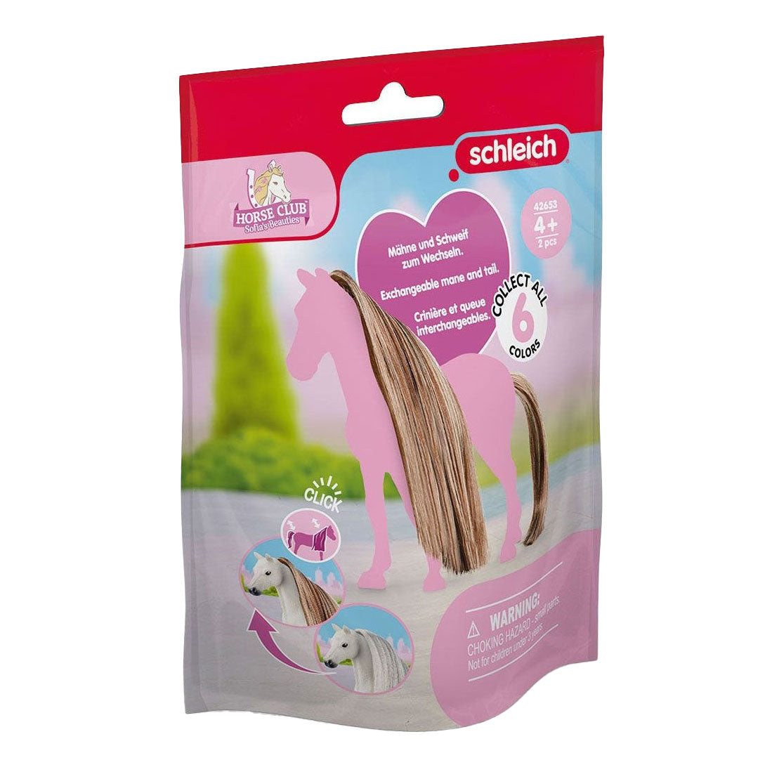 Schleich horse club haar beauty horses bruin goud 42653