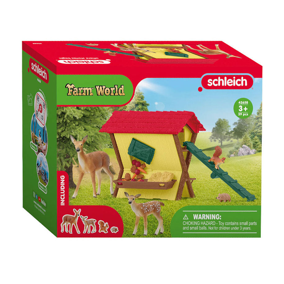 Schleich Bauernhofwelt: Fütterung der Waldtiere 42658