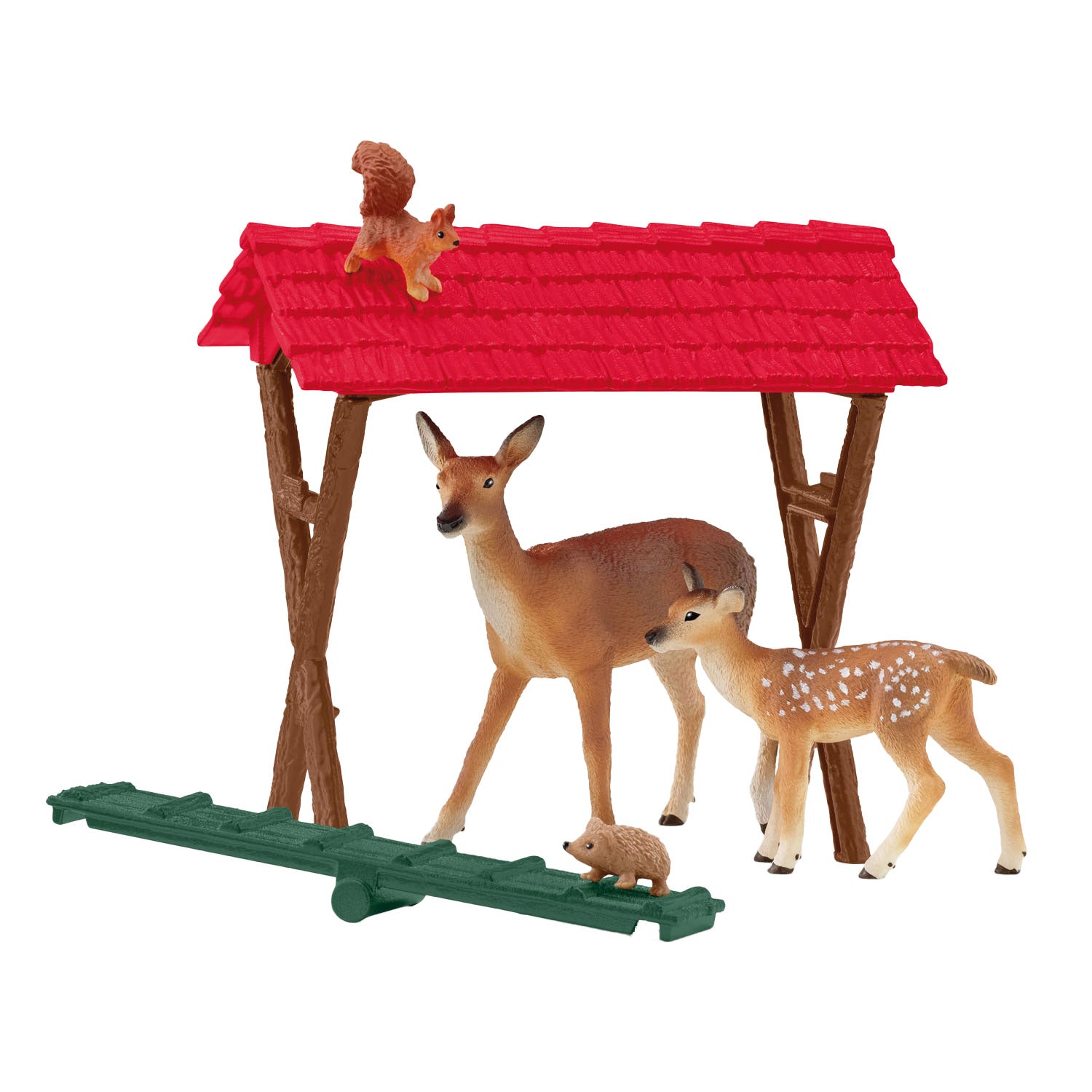 Schleich Bauernhofwelt: Fütterung der Waldtiere 42658