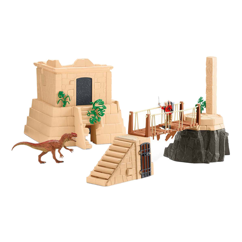 Schleich Dinosaurier-Dinosaurier-Tempel-Eroberung 42657