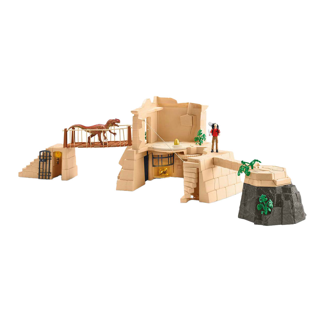 Schleich Dinosaurier-Dinosaurier-Tempel-Eroberung 42657