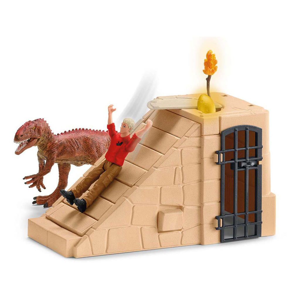 Schleich Dinosaurier-Dinosaurier-Tempel-Eroberung 42657