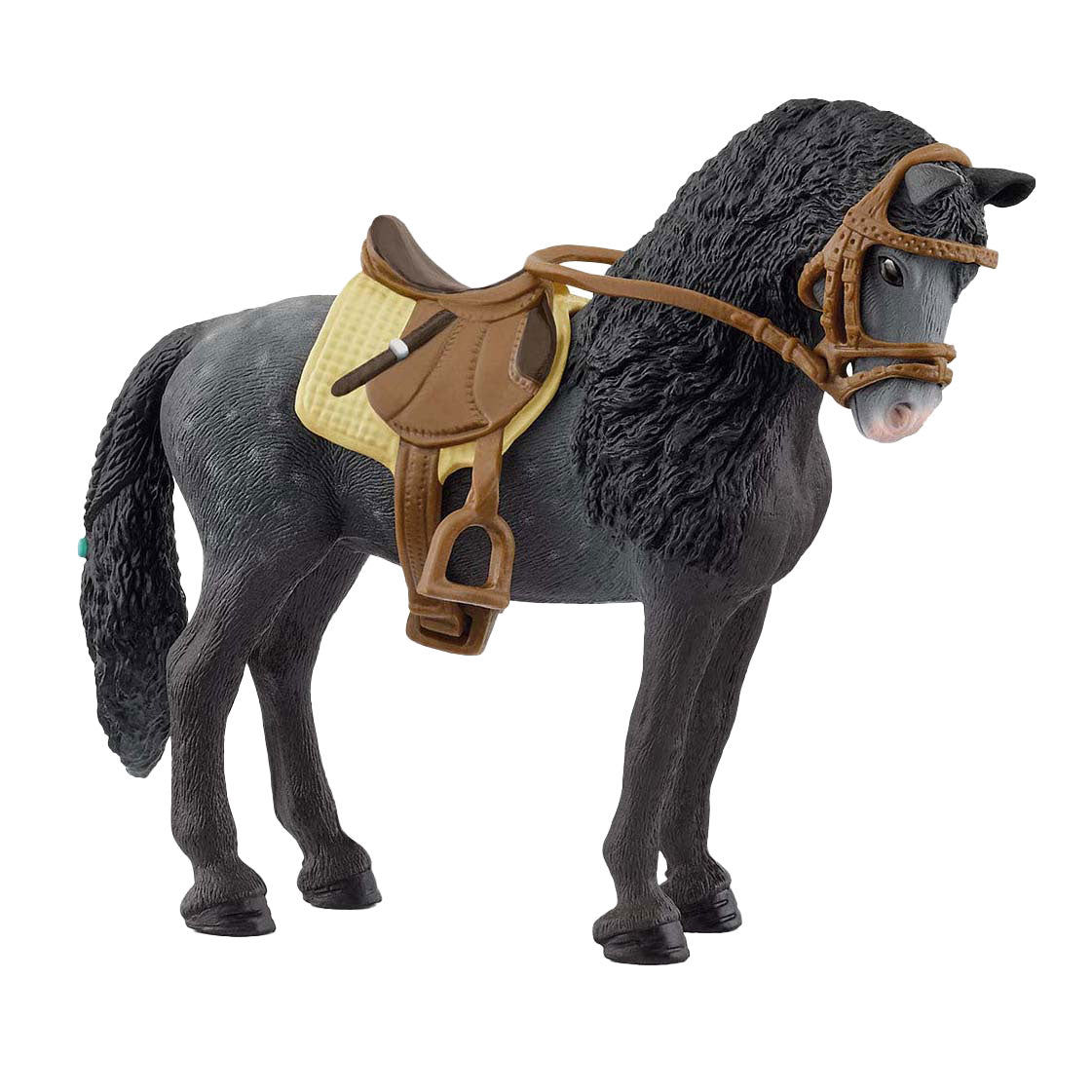 Schleich 42708 pura raza espanola mare with saddle and bridle | 2 stuks