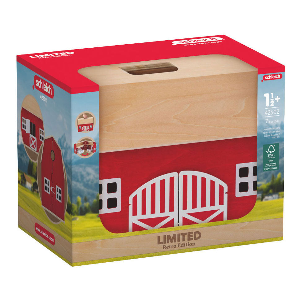 Schleich farm world houten boerderij 42602