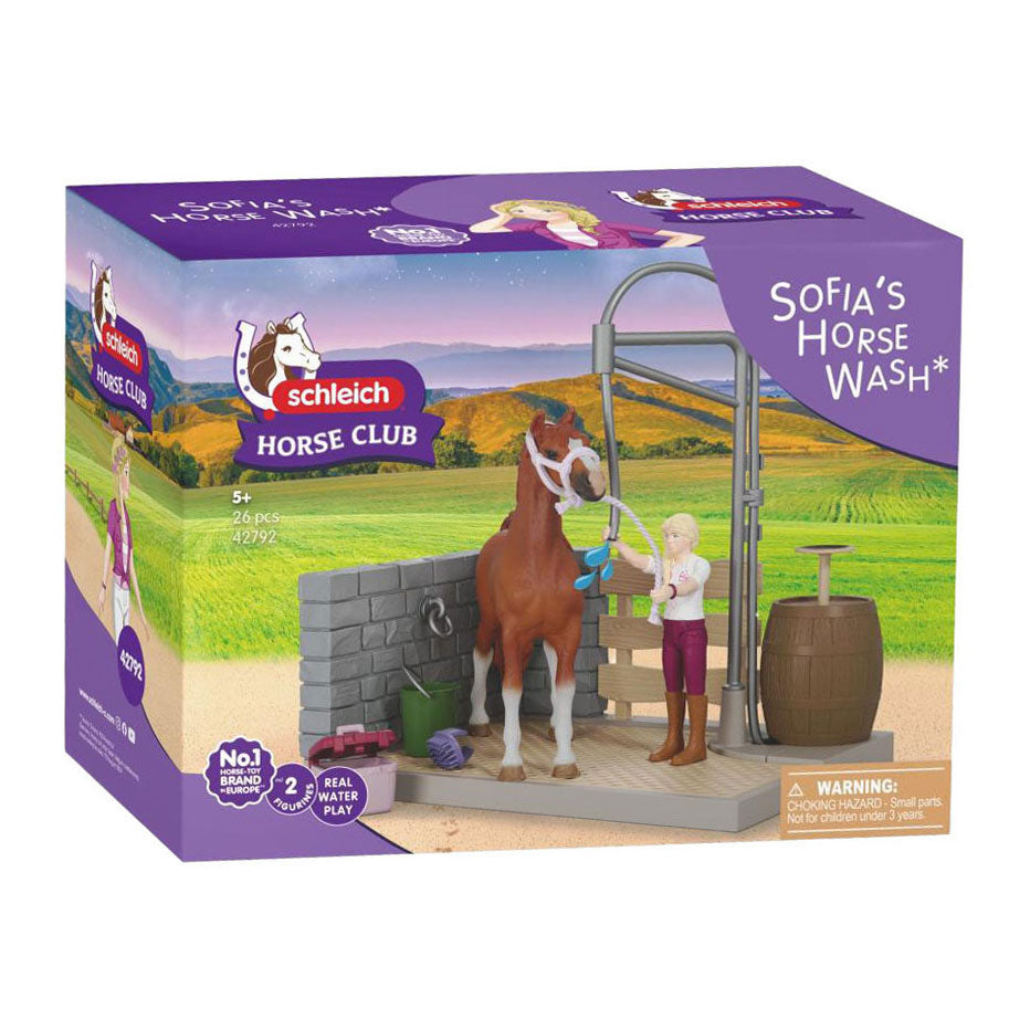Schleich horse club sofia's paardenwasplaats 42792