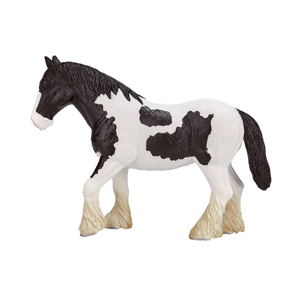 Mojo horse world clydesdale horse zwart-wit - 387085