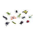 Mojo Wildlife Mini-Insekten und -Spinnen, 12-teilig - 380058