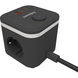 Fellowes stekkerdoos zw 100137167 2 m