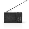 Radio nedis rdfm1200bk zwart
