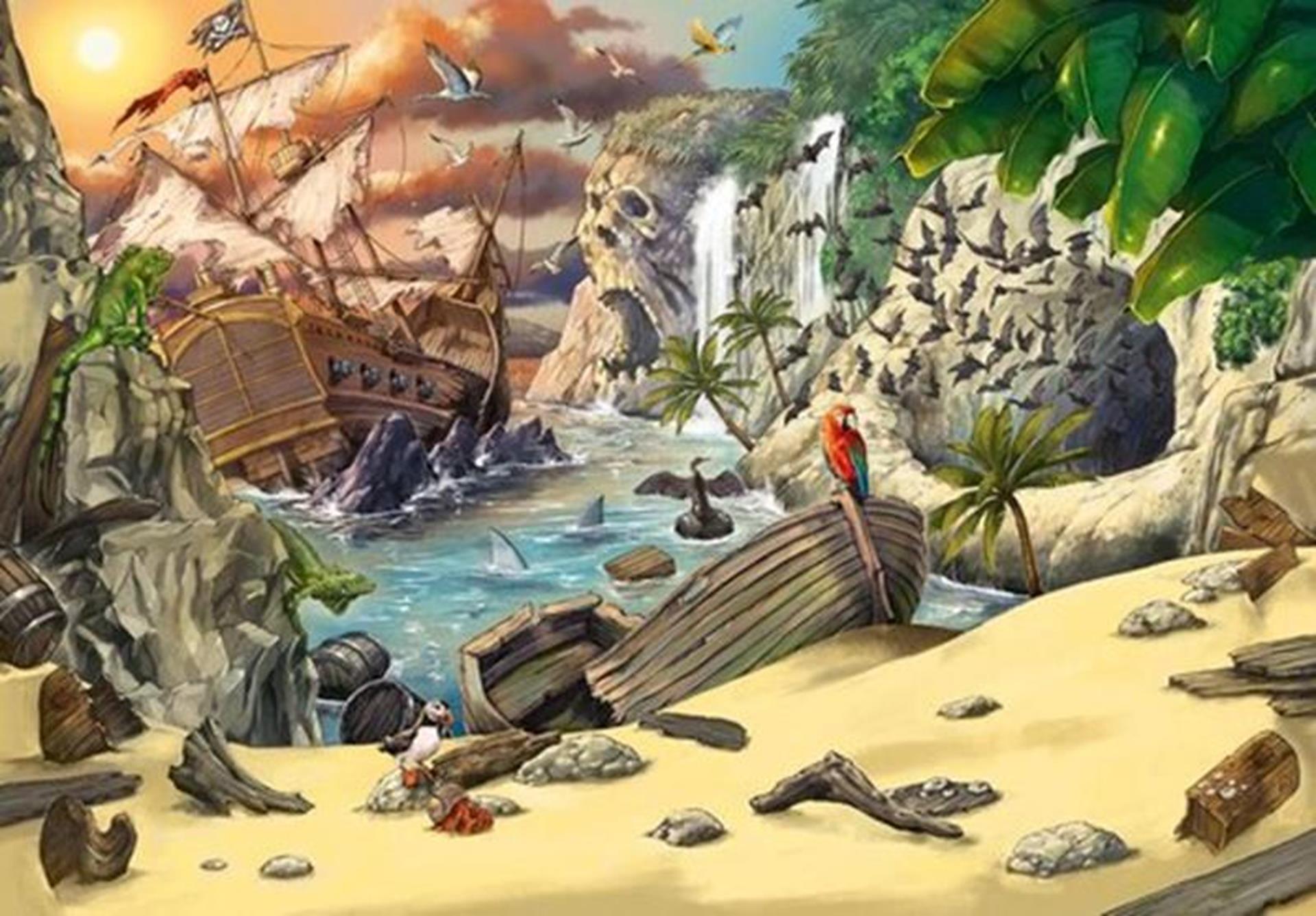 Ravensburger - Fluchtzimmer Kinderpuzzle - Piraten