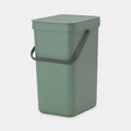 Brabantia sort go afvalemmer 12l fir green