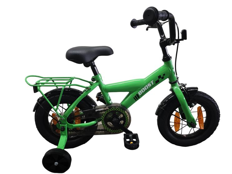 Hulzebos cycle parts b.v. fiets bike fun kids 12 inch boost | remnaaf | groen