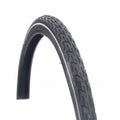 Deli-Außenreifen, Schwarz mit weißem Streifen, 28x1½, ETRTO 40-635