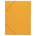 Mappen esselte flappen elastiek a4 240x320mm geel