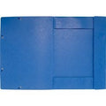 Mappen esselte flappen elastiek a3 320x440mm blauw