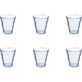 Duralex glas picardie blauw 200ml 6stks