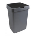 Sunware Delta Abfalleimer 50l Metall schwarz