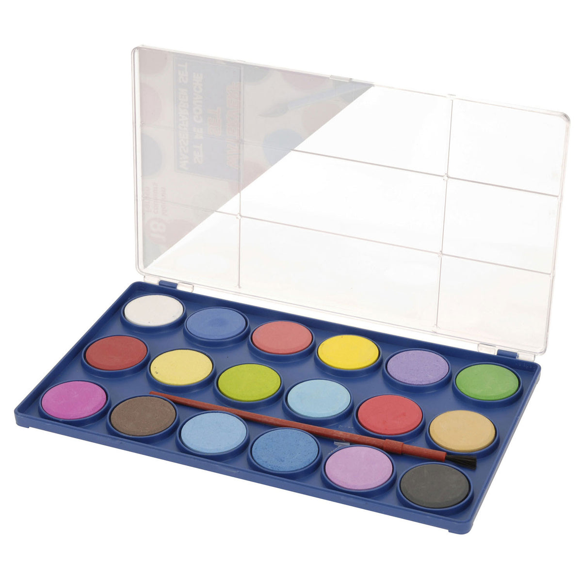 Aquarell-Set, 18 Farben