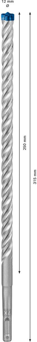 Bosch 2608900111 expert hamerboor sds plus-7x 12x250x315mm