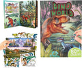 Depesche - dino world stickerboek met puffy stickers