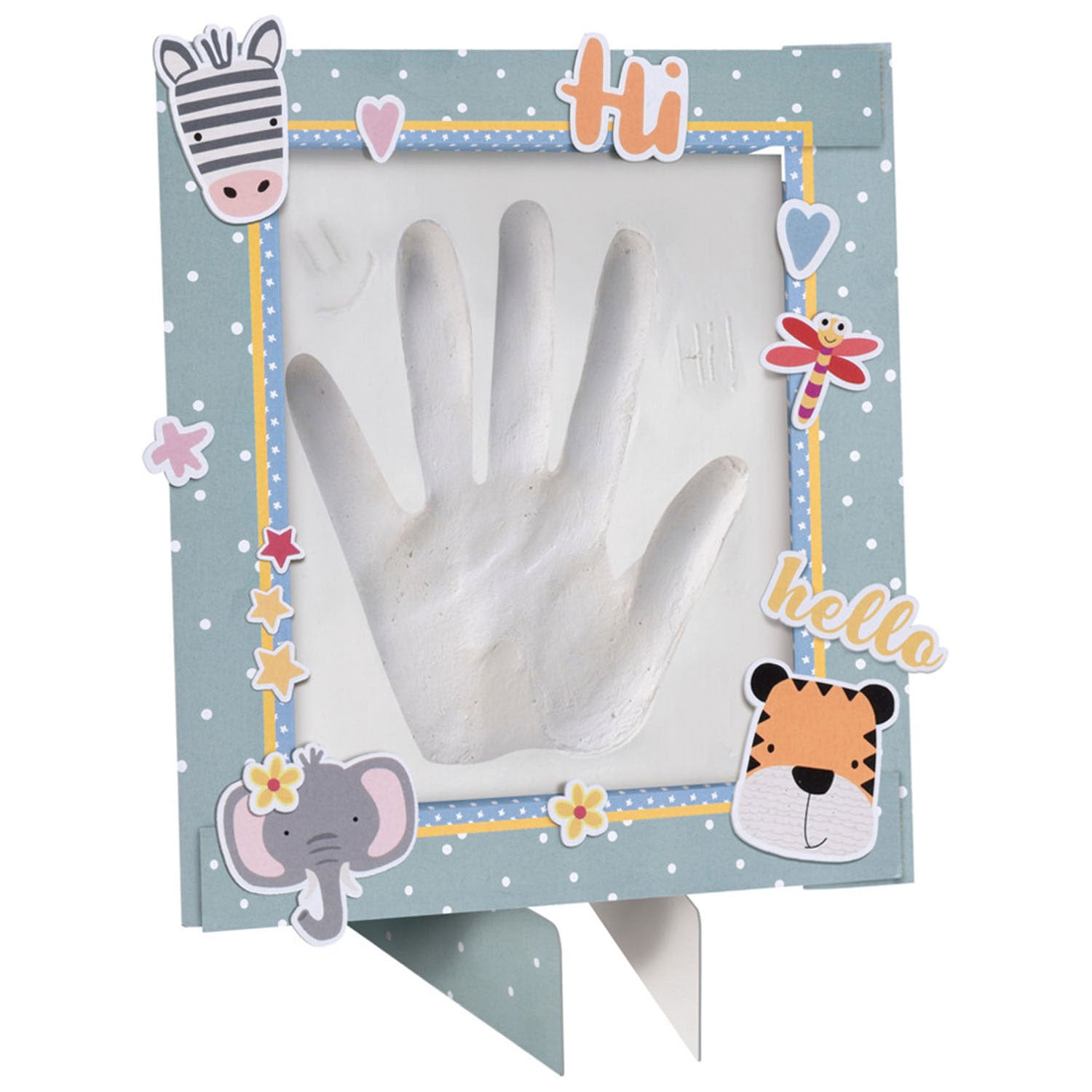 Gips gieten handafdruk