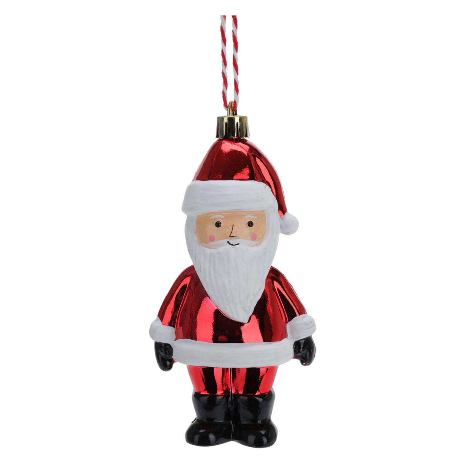 Weihnachtsanhänger Weihnachtsmann, 24tlg.