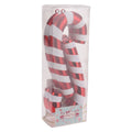 Weihnachtsanhänger Süßystick Rot 17 cm, 4 Stk.