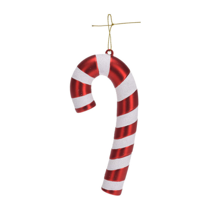 Weihnachtsanhänger Süßystick Rot 17 cm, 4 Stk.