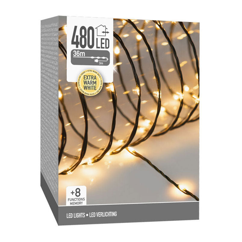 LED-Beleuchtung 480 LED extra warm Weiß