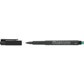 Overheadmarker faber-castell zwart permanent 10 stuks