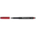 Overheadmarker faber-castell rood permanent