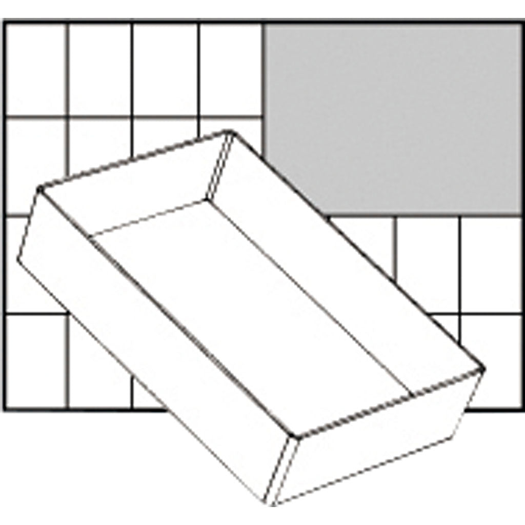 Raaco bakje kleinmateriaal 109x157x47mm