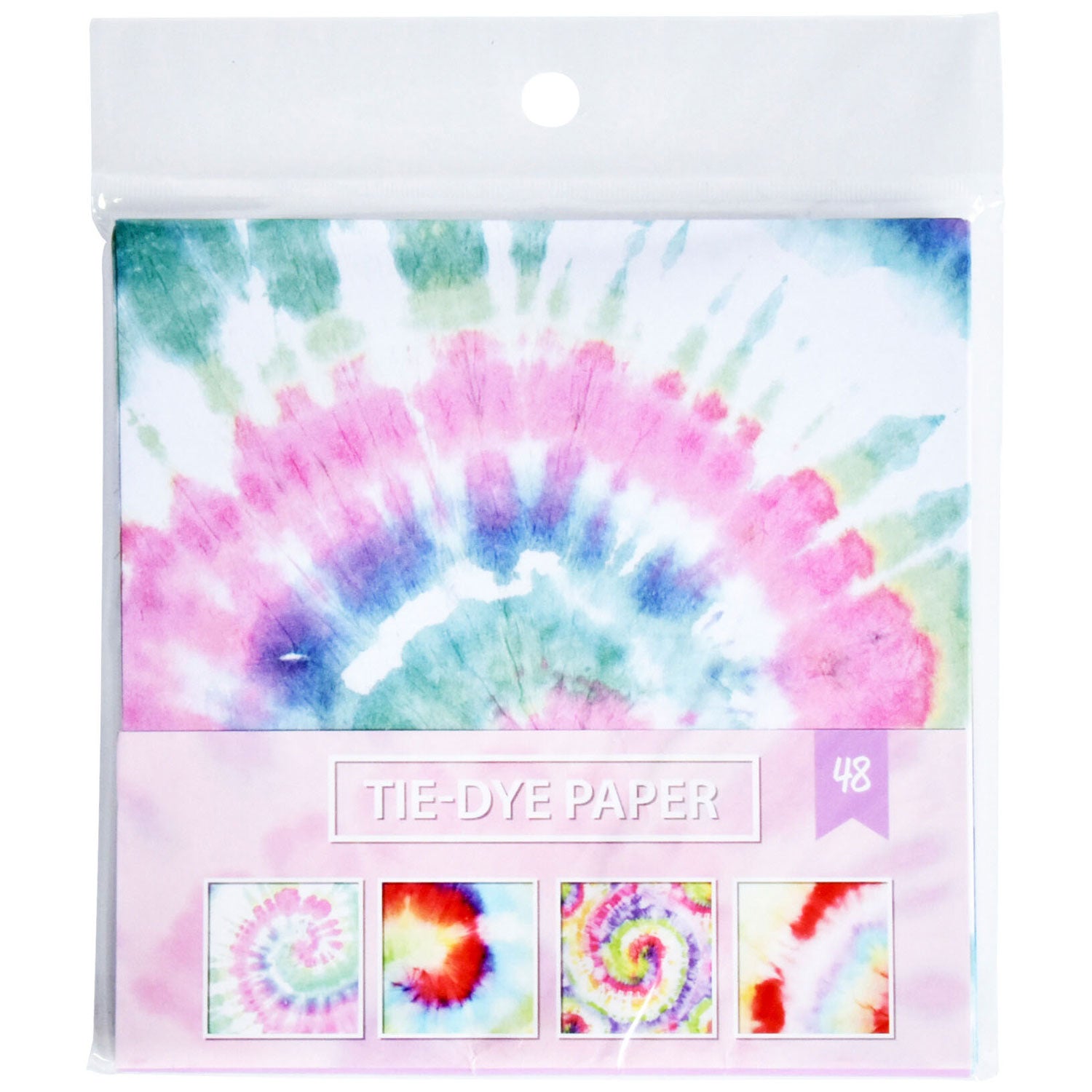 Papierfarbenes Batikmuster