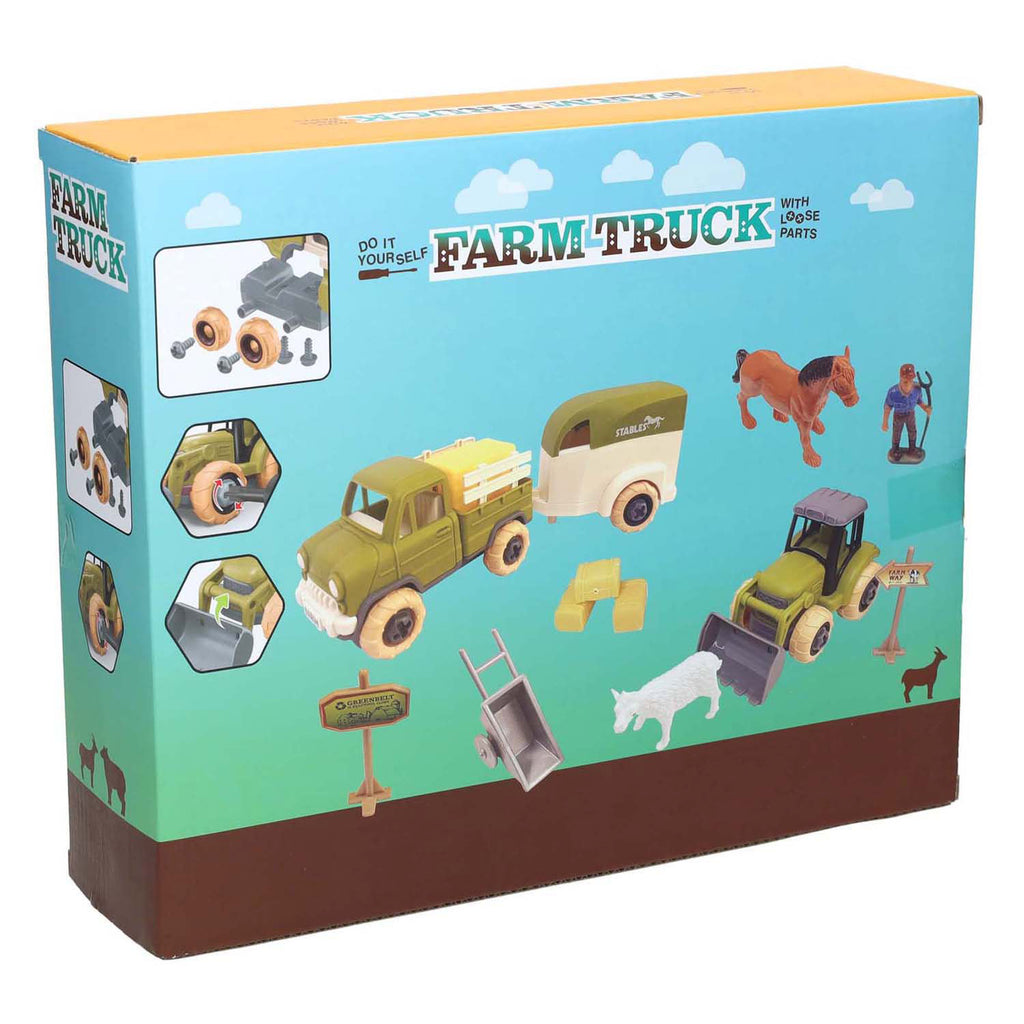 Bauernhof-Spielset mit Traktor