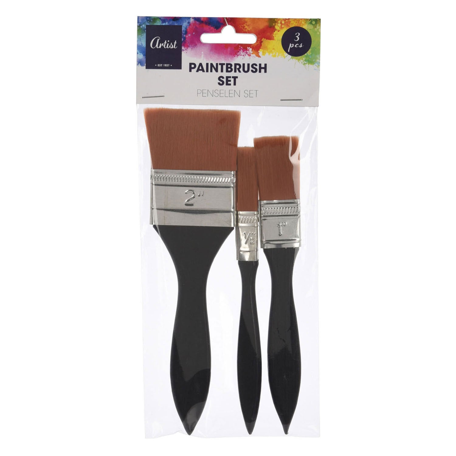 Penselen set, 3st.