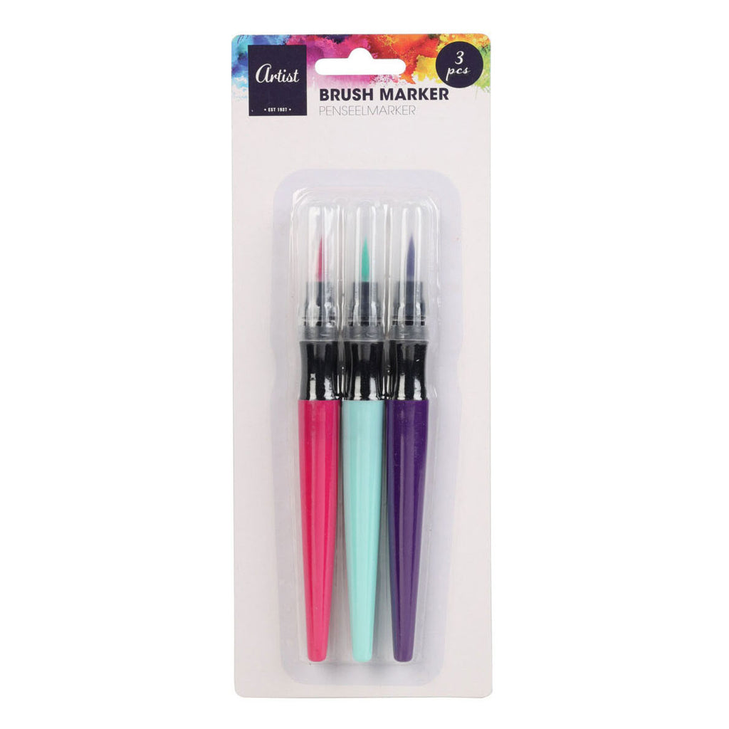Pinselstift, 3 Stück.
