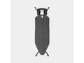 Brabantia strijkplank c - voor strijkijzer - 124x45 cm - denim black