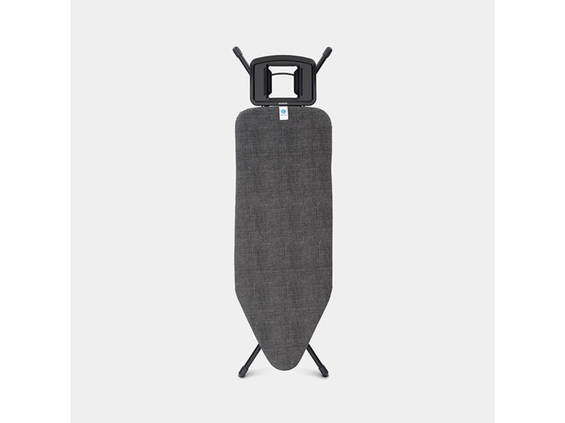 Brabantia strijkplank c - voor strijkijzer - 124x45 cm - denim black