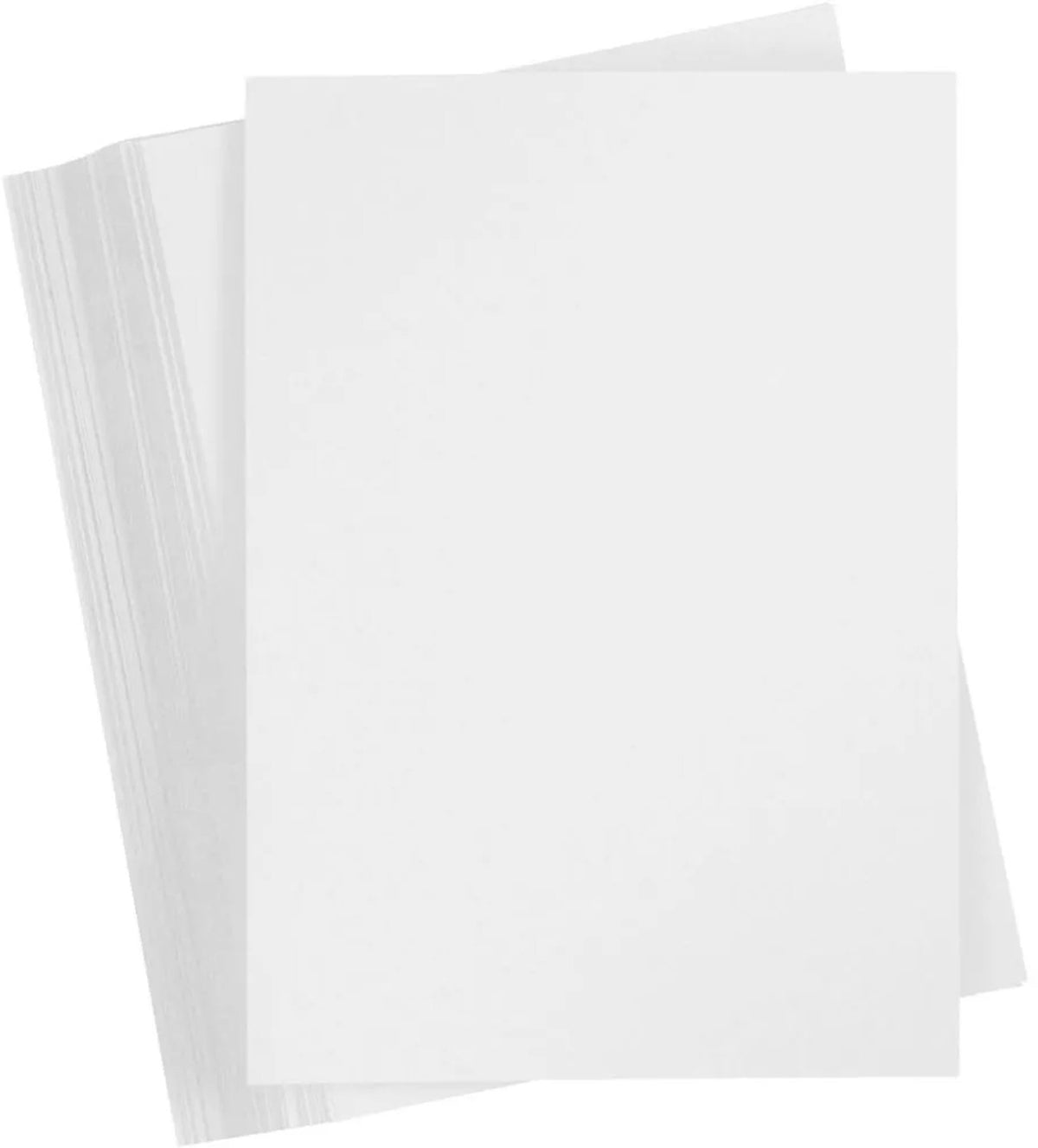 Creativ company karton - hobbykarton - wit - sneeuwwit - diy - knutselen - a4 - 21x29,7cm - 180 grams - creotime - 100 vellen
