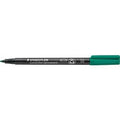 Permanente ohp marker staedtler lumocolor groen 10 stuks