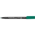 Overheadmarker staedtler lumocolor groen 10 stuks