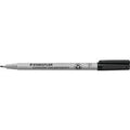 Staedtler viltstift lumocolor 316 non permanent f zwart - 10 stuks