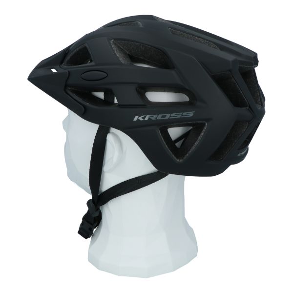Kross fietshelm mtb city attivo l (58-61cm) - zwart