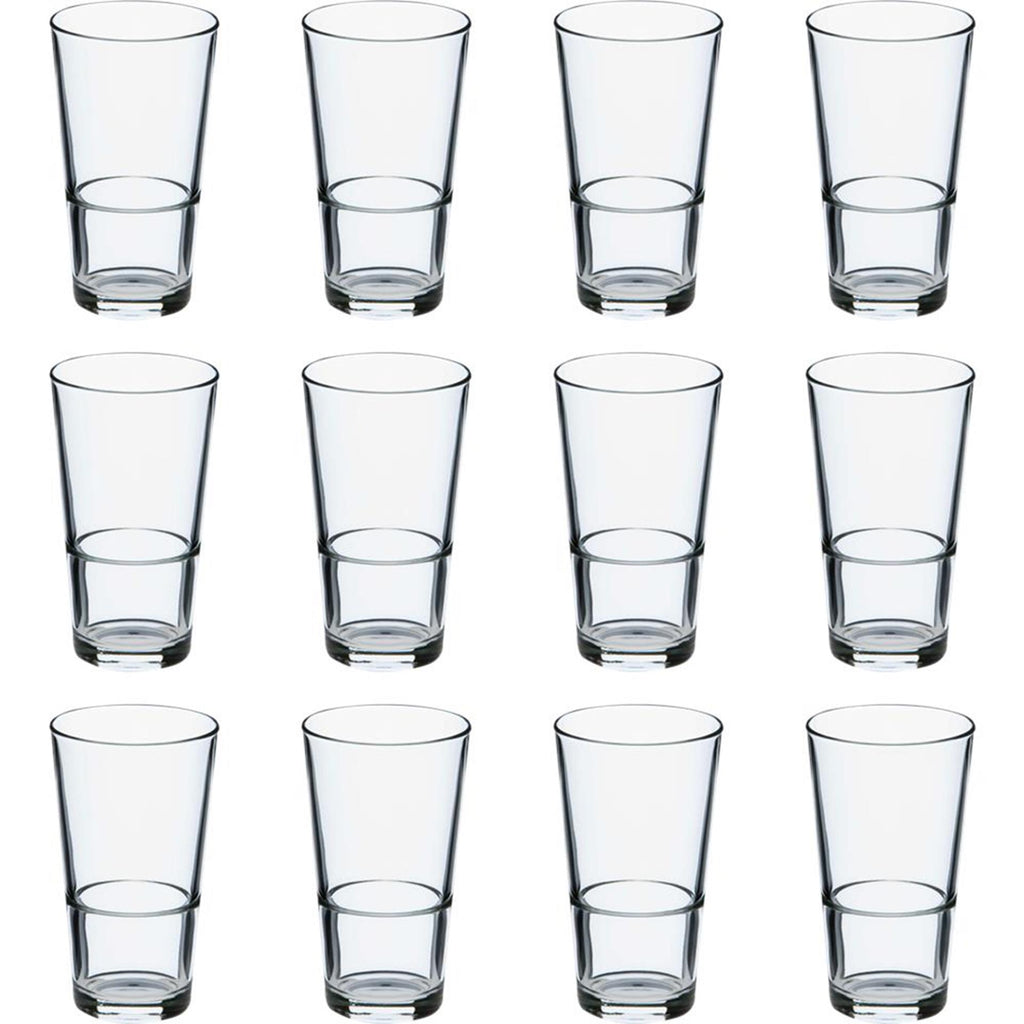 Mammoet bierglas budgetline amsterdam stapelbaar 340ml set a 12 stuks