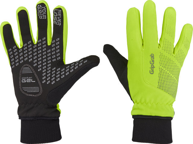 Gripgrab ride hi-vis windproof winter full finger gloves