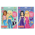 Besties Fashion Design Farbe und Aufkleberbuch