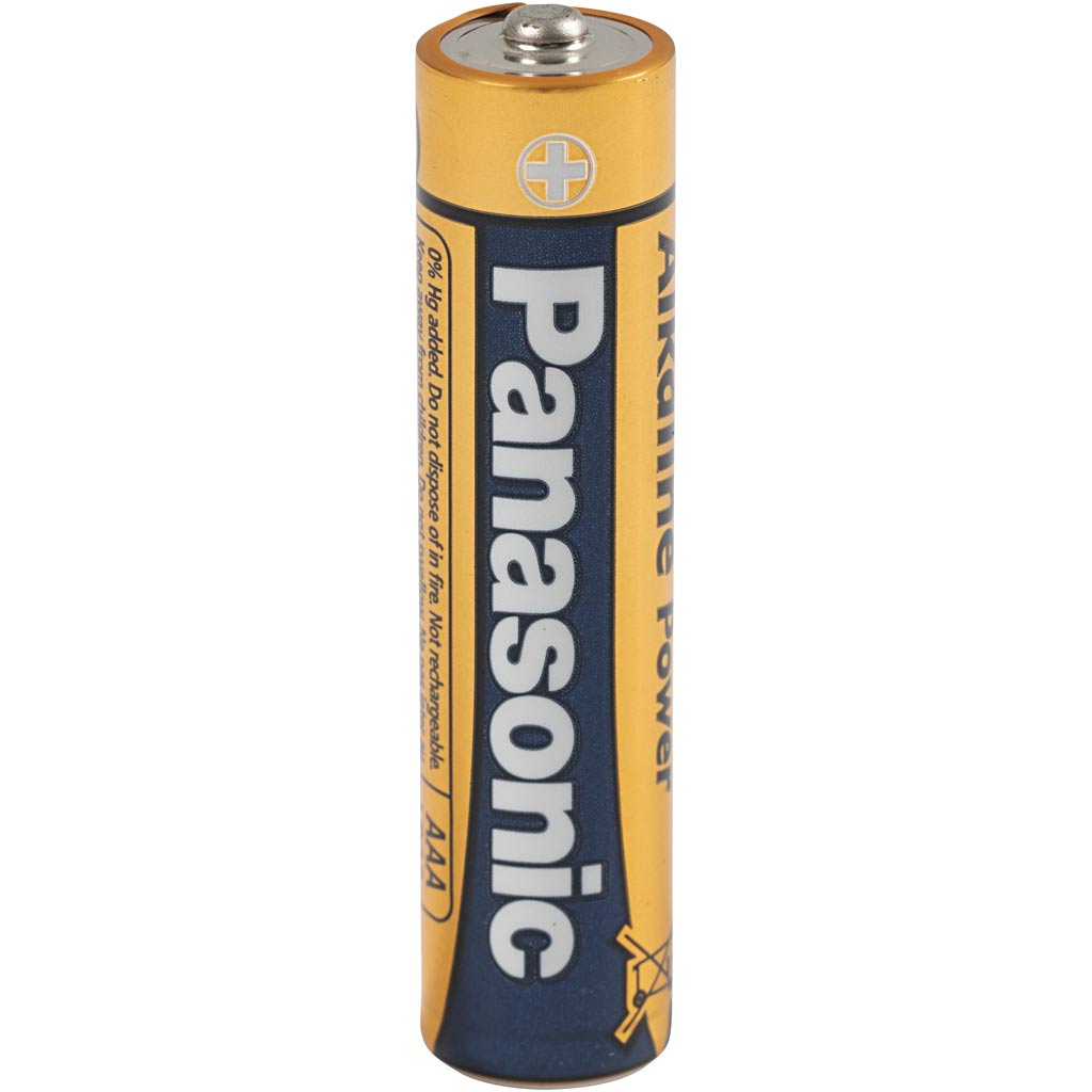 Batterijen, aaa, afm aaa, 10 stuk 1 doos