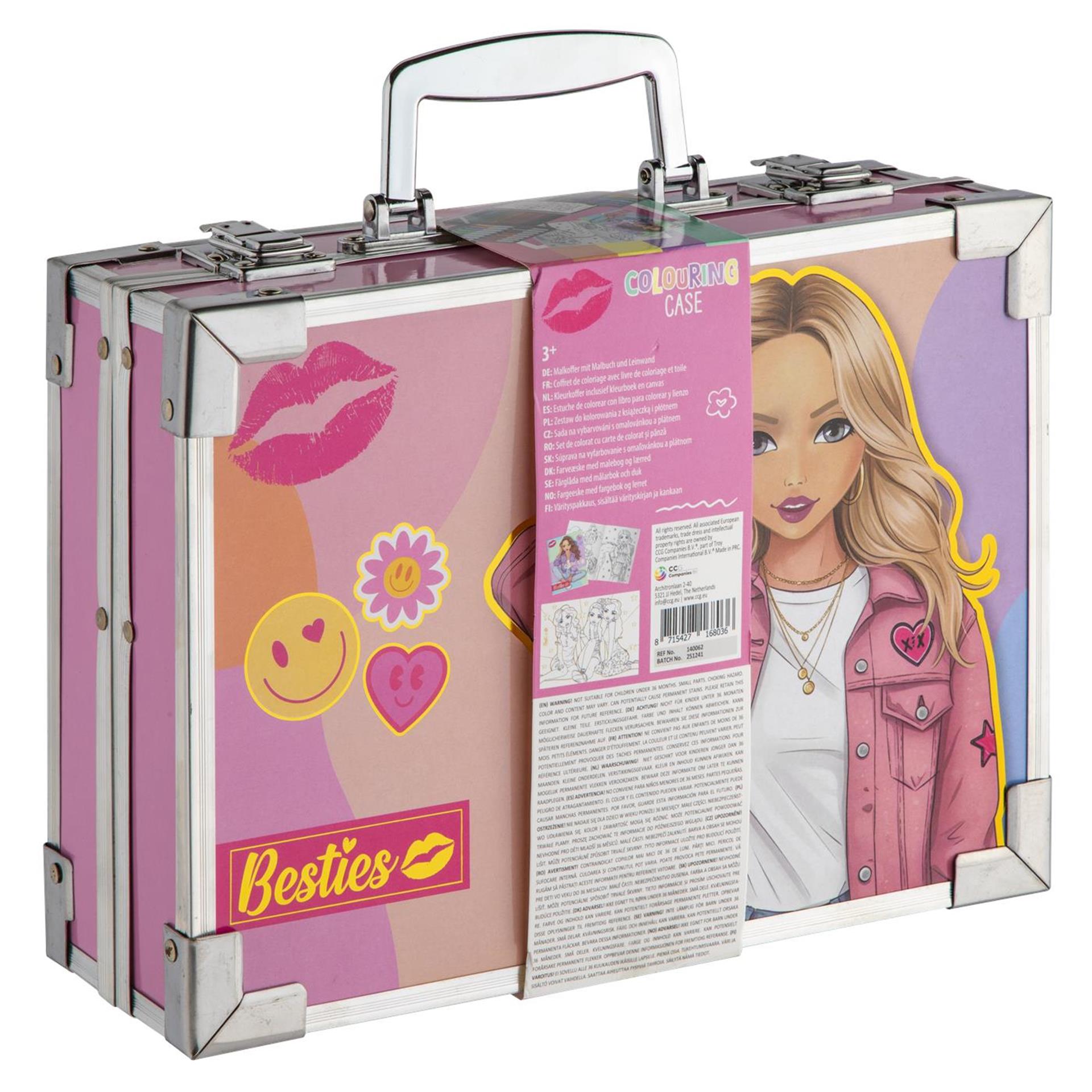 Creative Craft Group Besties Metall-Malkasten inkl. Leinwand